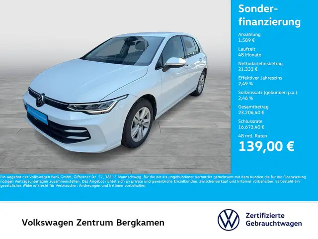 2025 Volkswagen Golf in White for sale