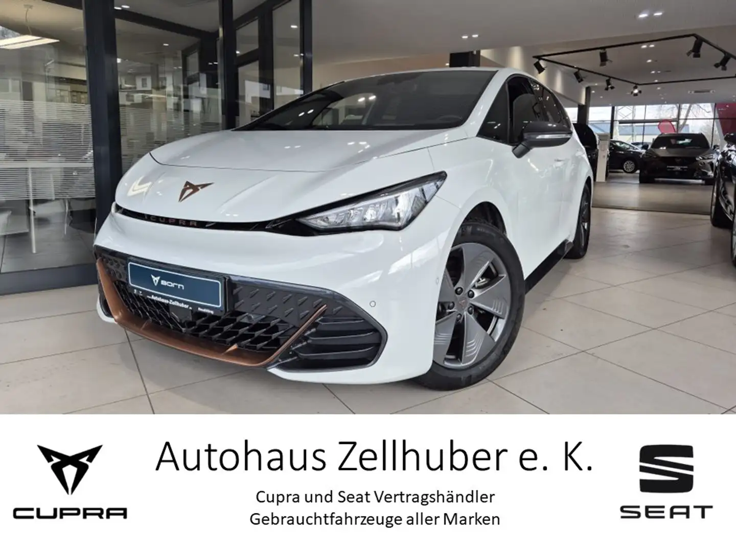 CUPRA Born 150kW/58kWh *ACC*Navi*Kamera*Sitzhzg* Weiß - 1