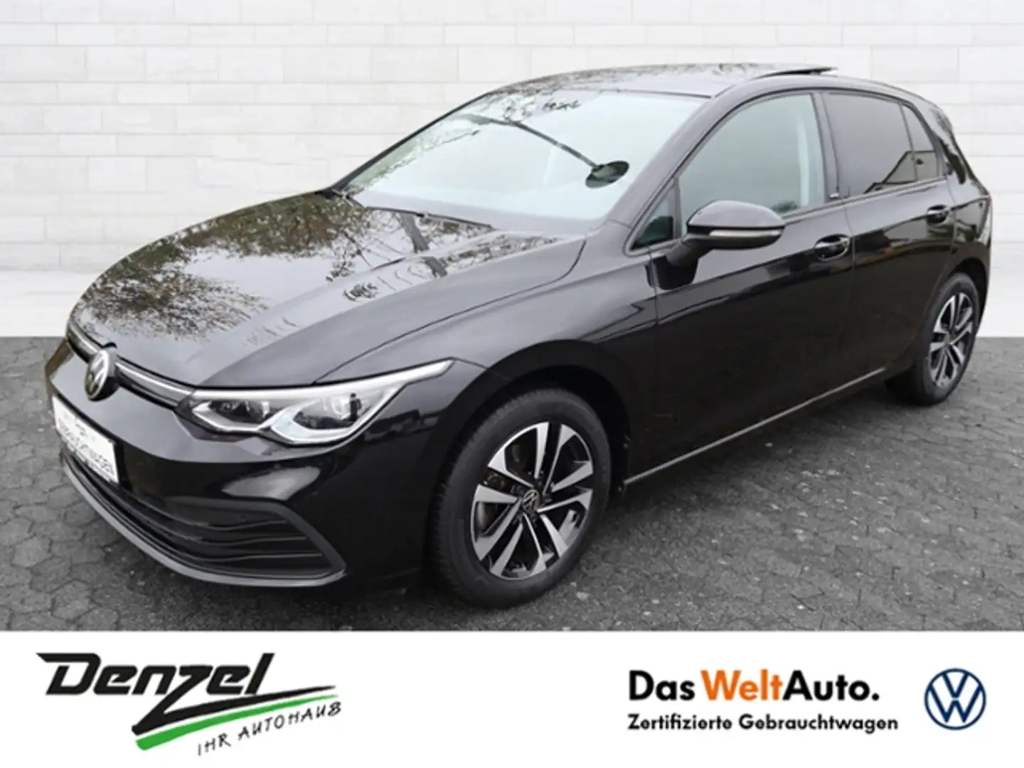 Volkswagen Golf VIII "UNITED" 1.0 TSI PANO/NAVI/KAM Schwarz - 2