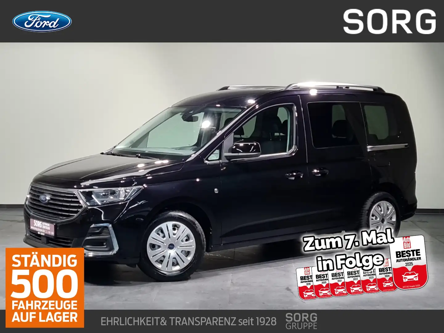 Ford Tourneo Connect 1.5 EcoB Titanium*AUTO*SITZHZG* Schwarz - 1
