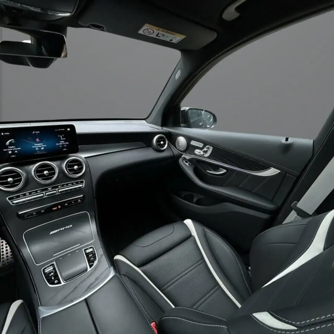 Mercedes-Benz GLC 63 AMG GLC 63 S 4Matic +Wide+AMG+Pano+LED+Perf-AGA+MBUX Szary - 2