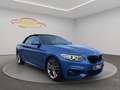BMW 220 2 Cabrio 220 d M Sport*Xenon* Bleu - thumbnail 3