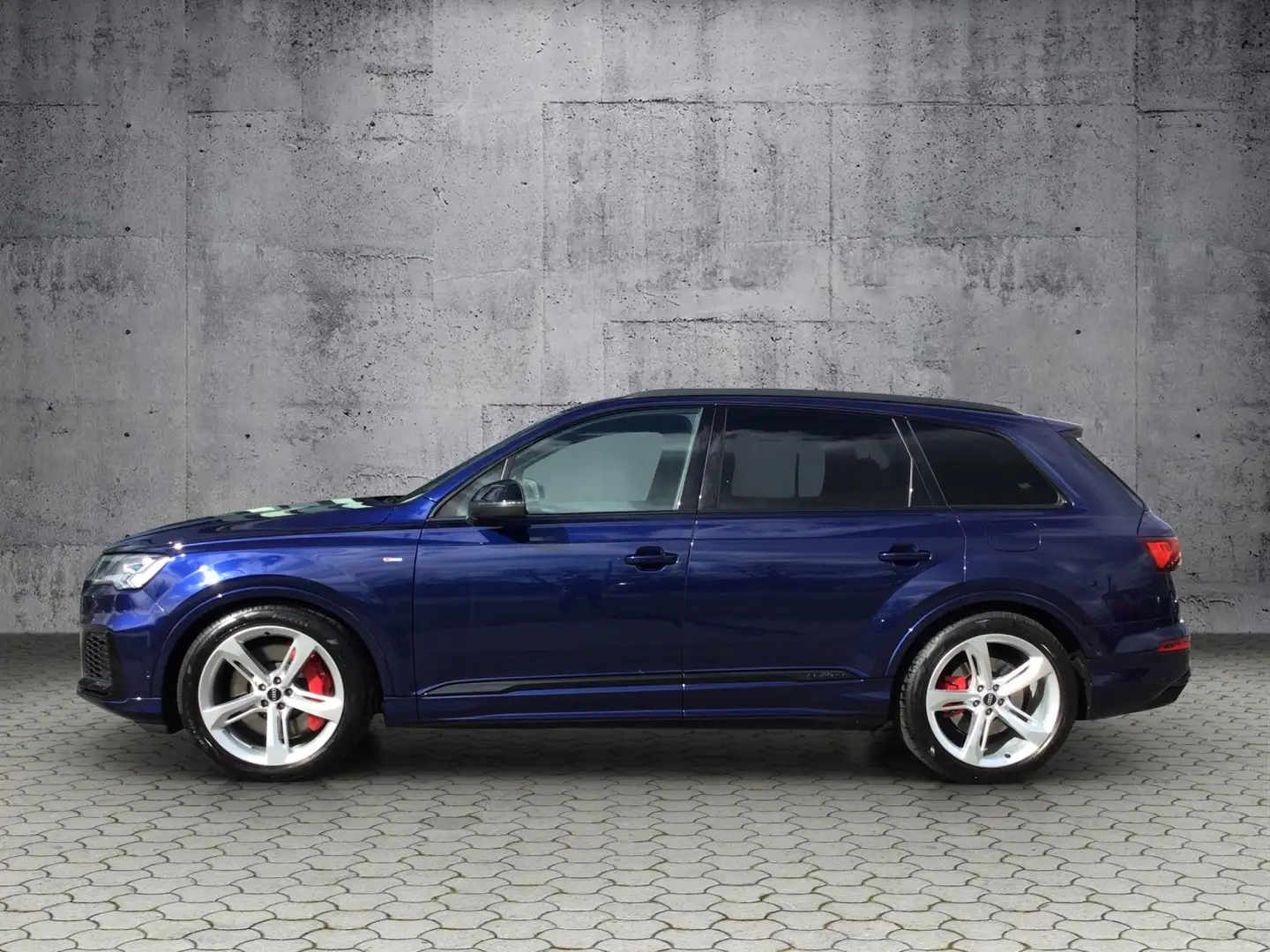 Audi Q7 S line 60 TFSIe quattro S-tronic PANO/HUD KLIMA L Blu/Azzurro - 2