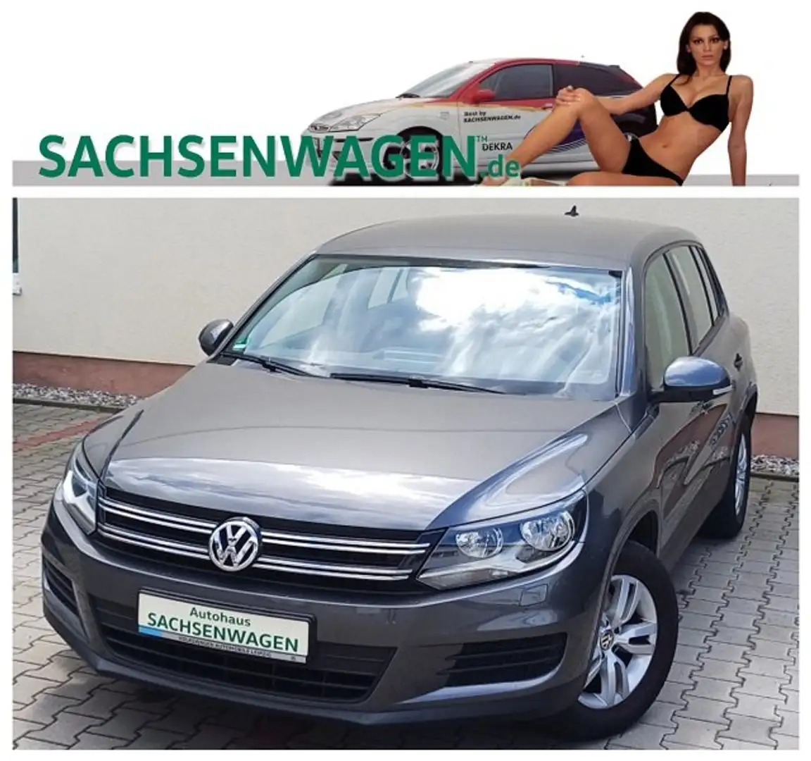 Volkswagen Tiguan TSI*BMT*NAVI*KLIMAAUT*PDC*el.FH*Si.Hzg*TEMPOM*CD* Grau - 1