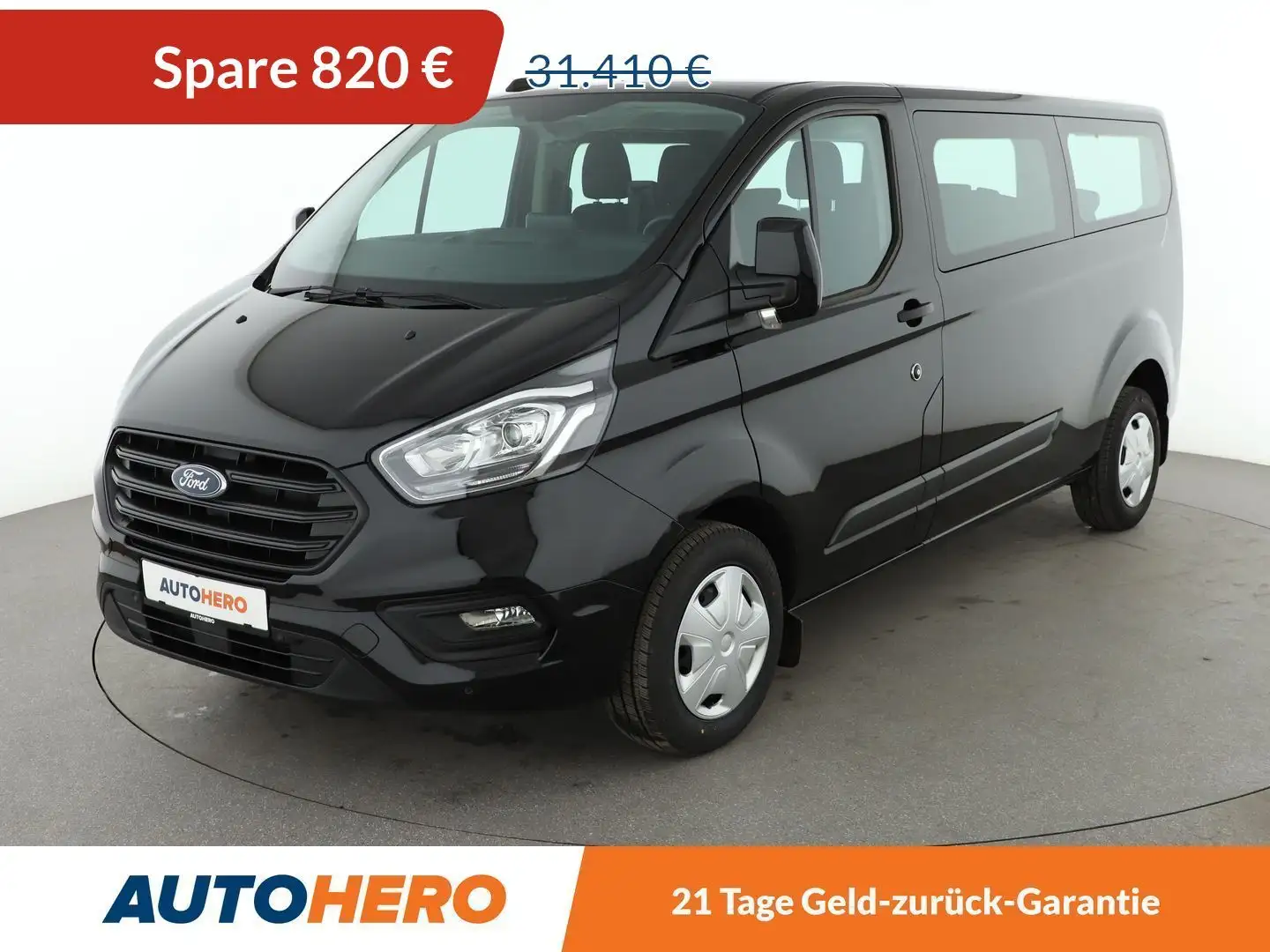 Ford Transit 2.0 TDCi 320 L2 Trend*TEMPO*CAM*PDC* Schwarz - 1