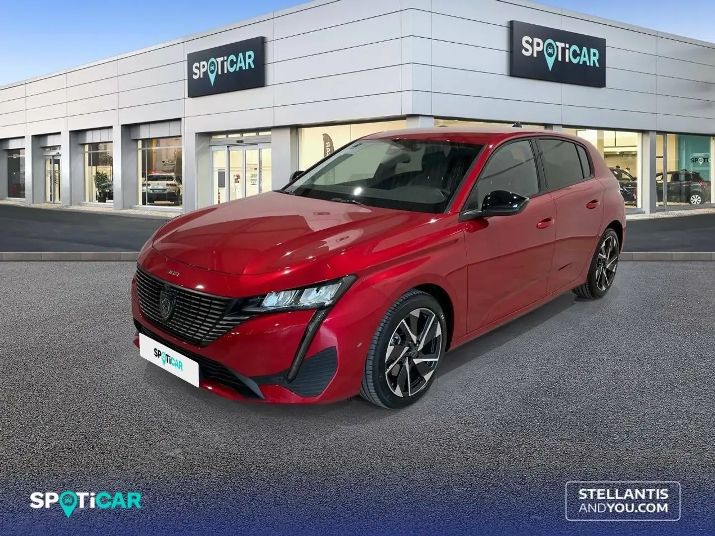 Peugeot 308 1.5 BlueHDi S&S Allure Pack EAT8 130 Rosso - 1