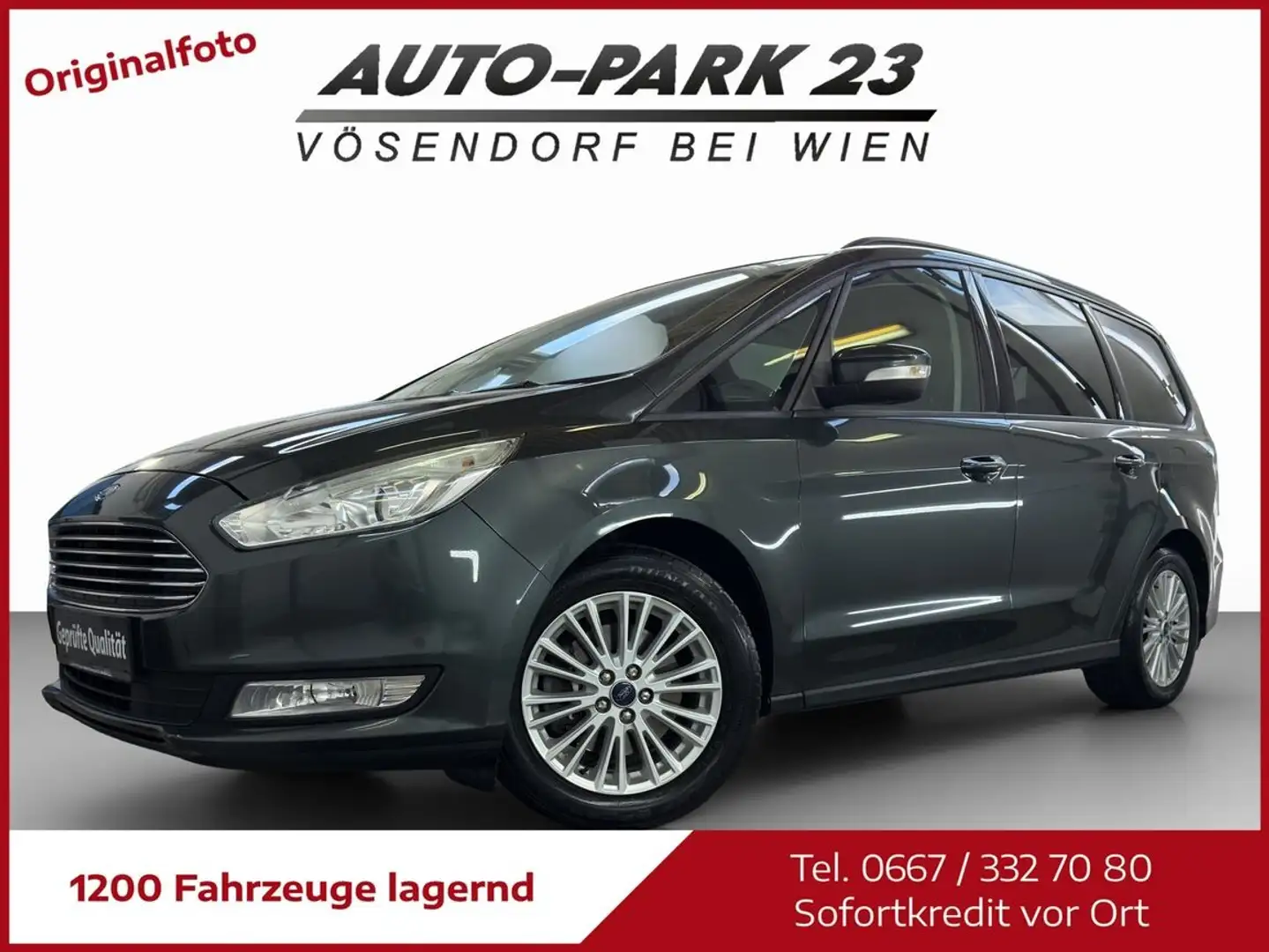 Ford Galaxy 2,0 TDCi*7.SITZER*NEUES-PICKERL**MOD2016 Grün - 1