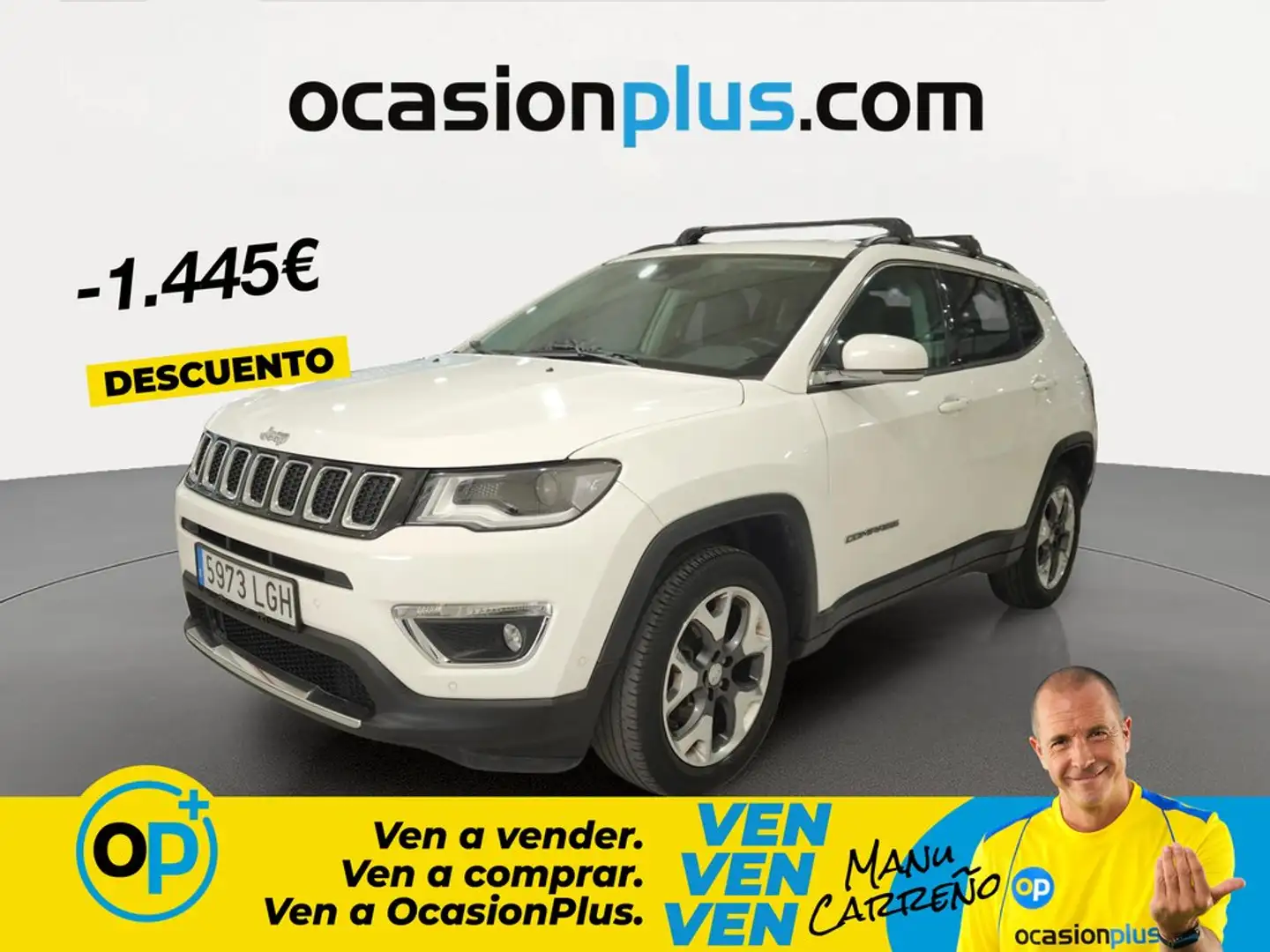 Jeep Compass 1.4 Multiair Limited 4x2 103kW Blanco - 1