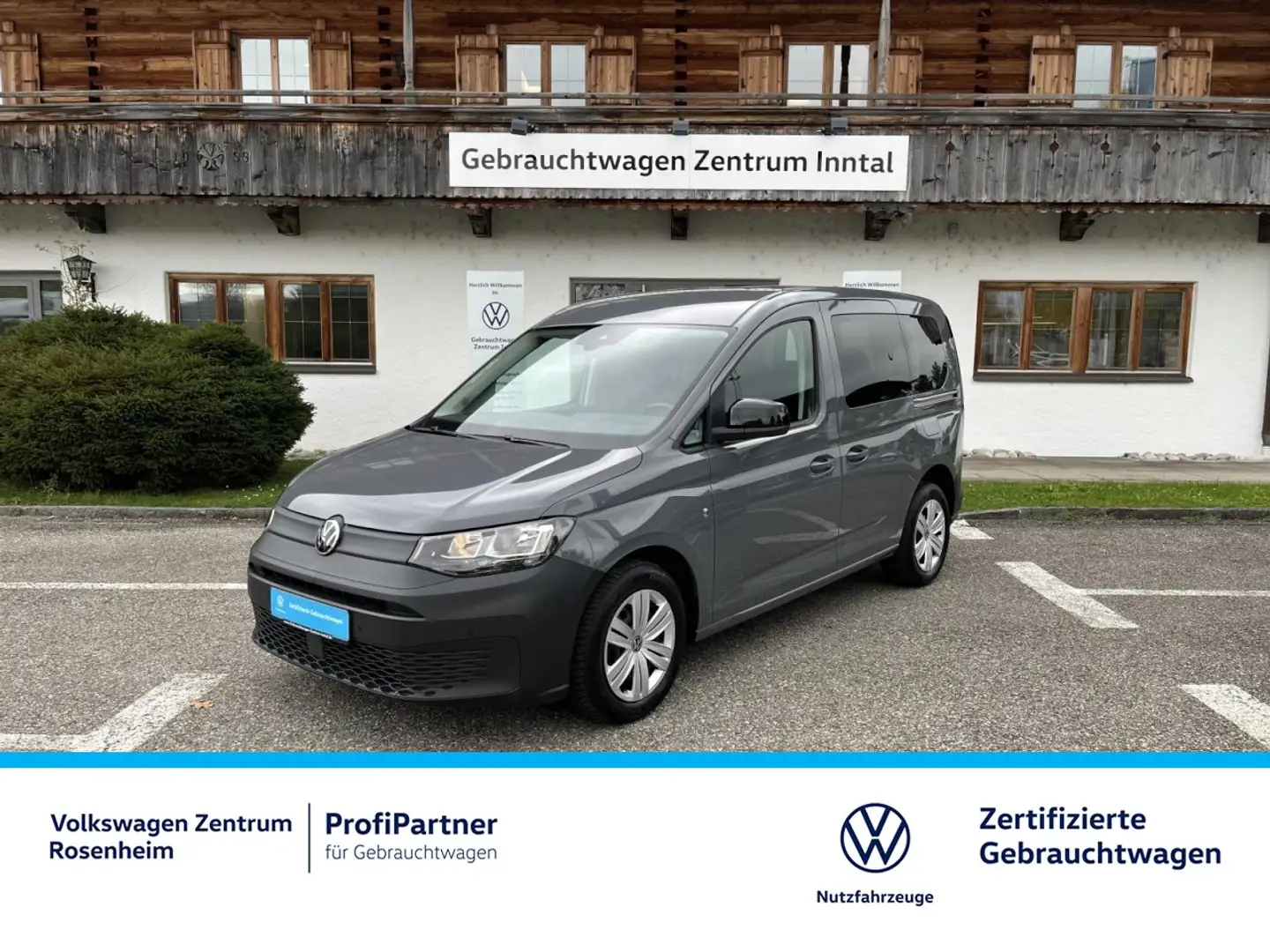 Volkswagen Caddy Kombi 2,0 TDI (Klima+Sitzhzg.+RearView) Grigio - 1