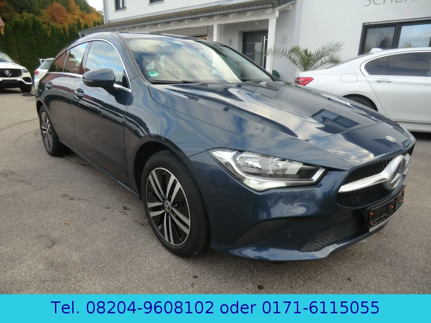 Mercedes-Benz CLA 200 d SB    Navi AHK schwenkbar / 8-fach Alu Blau - 1