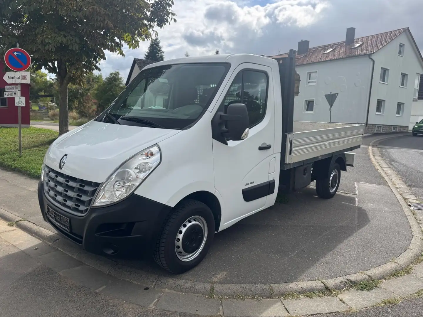 Renault Master III Pritsche L2 3,5t TÜV NEU Weiß - 1