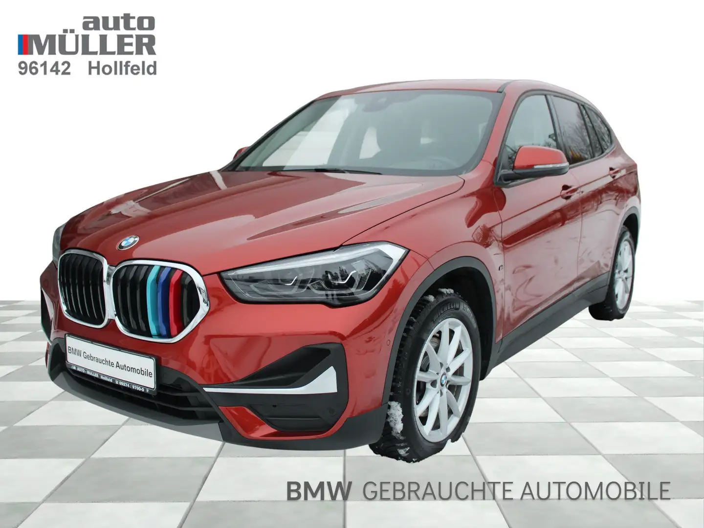 BMW X1 sDrive18i Advantage DAB LED Pano.Dach RFK Orange - 1