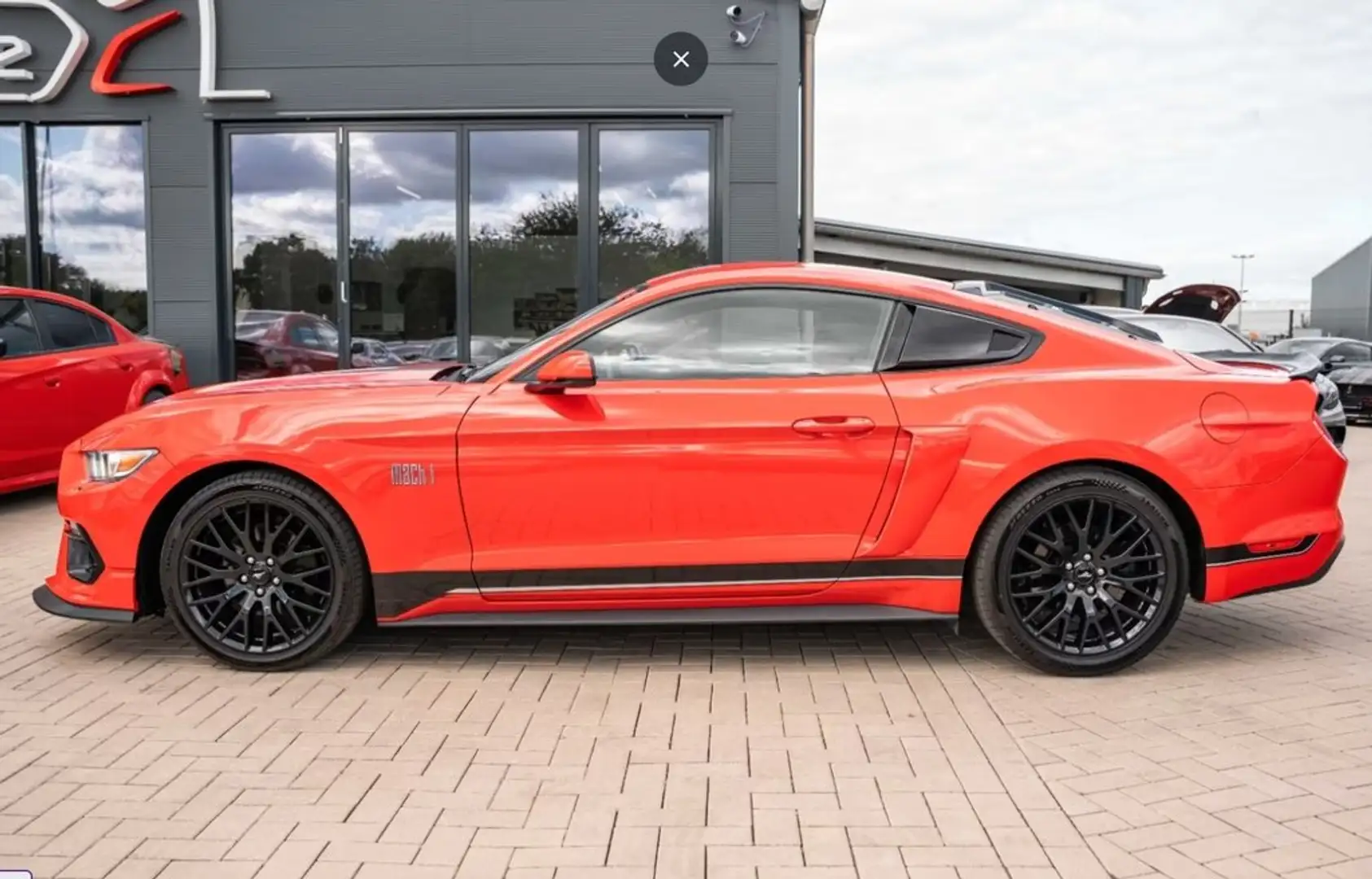 Ford Mustang MATCH 1 Rojo - 2