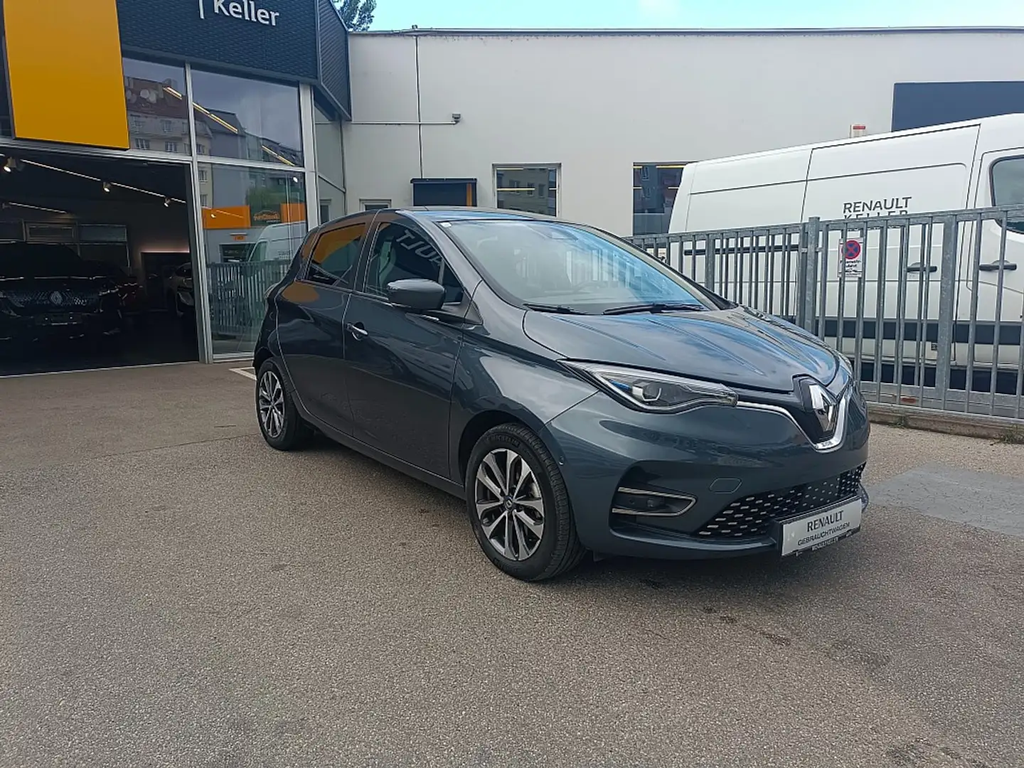 Renault ZOE Zoe Intens R135 Z.E.50 (52kWh) Gris - 2