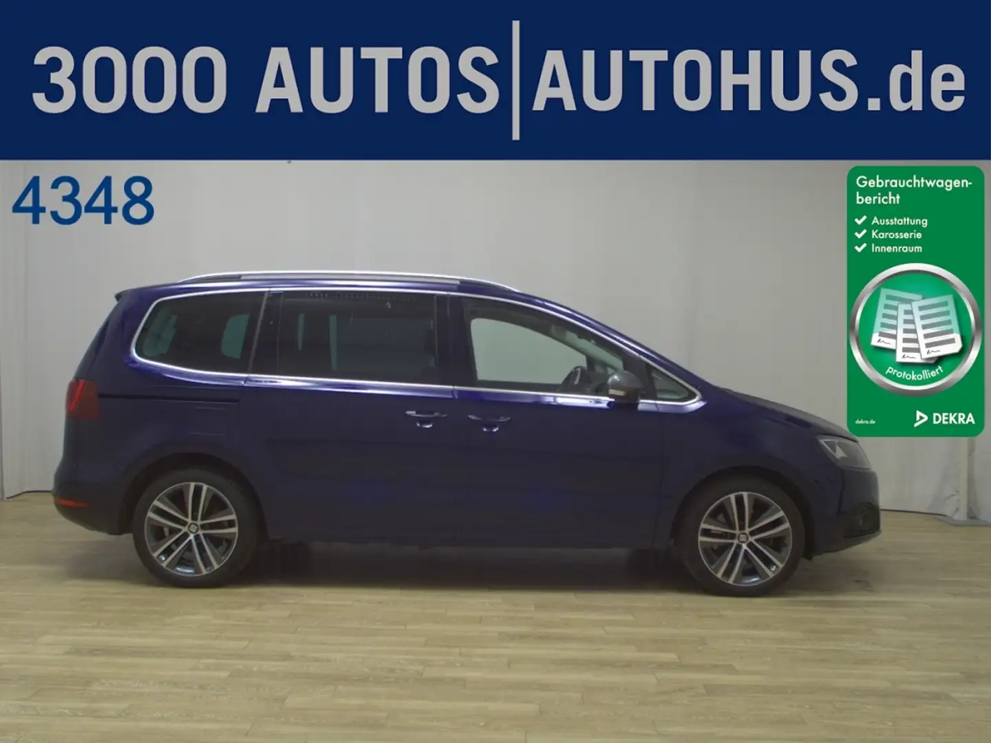 SEAT Alhambra 1.4 TSI FR-Line 7-Sitze Navi Xenon AHK Azul - 1