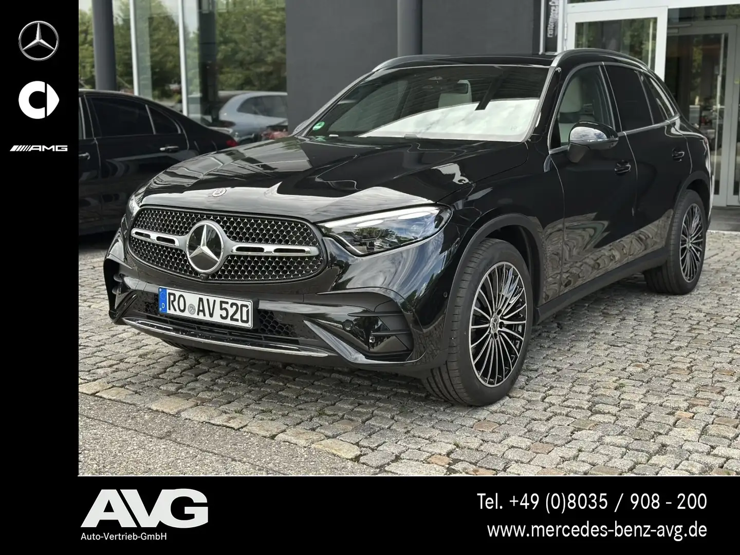 Mercedes-Benz GLC 220 GLC 220 d 4M Edition AMG Pano AHK DIGITAL 360° Schwarz - 1
