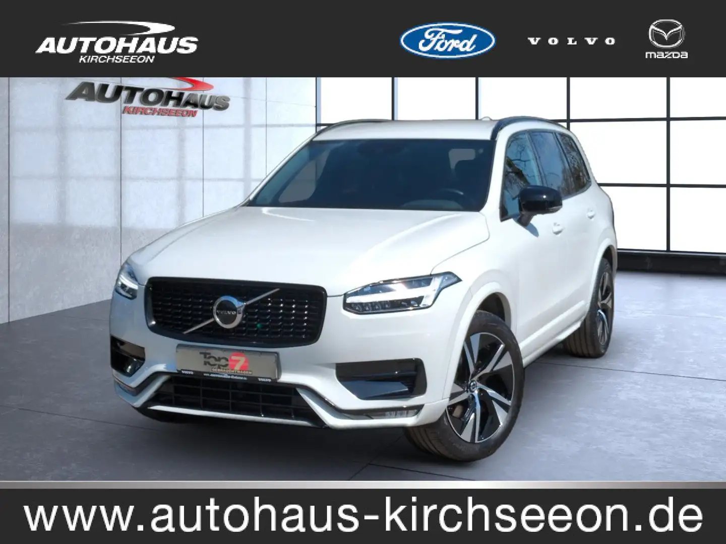 Volvo XC90 B5 (Diesel) R-Design AWD Automatik Bluetooth Weiß - 1