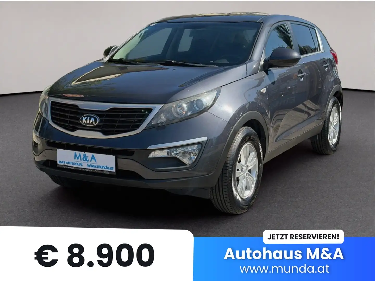 Kia Sportage Sportage Cool 1,6 GDI 2WD ISG Österreich-Paket Schwarz - 1