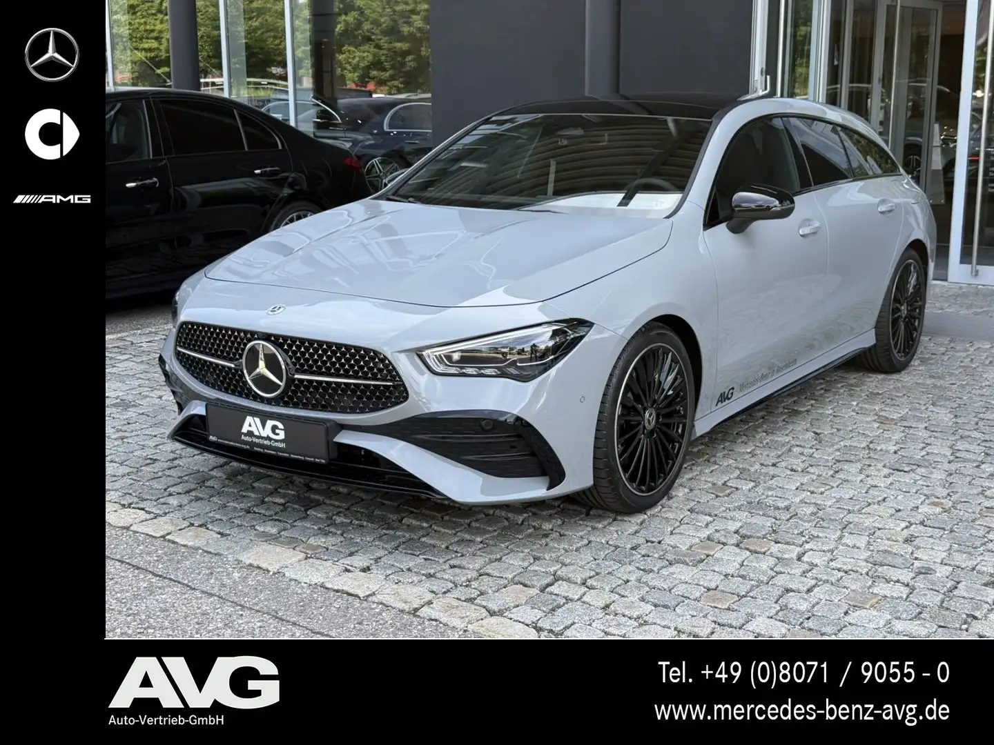 Mercedes-Benz CLA 200 CLA 200 SB AMG Special Edition Multibeam Pano Navi Gris - 1