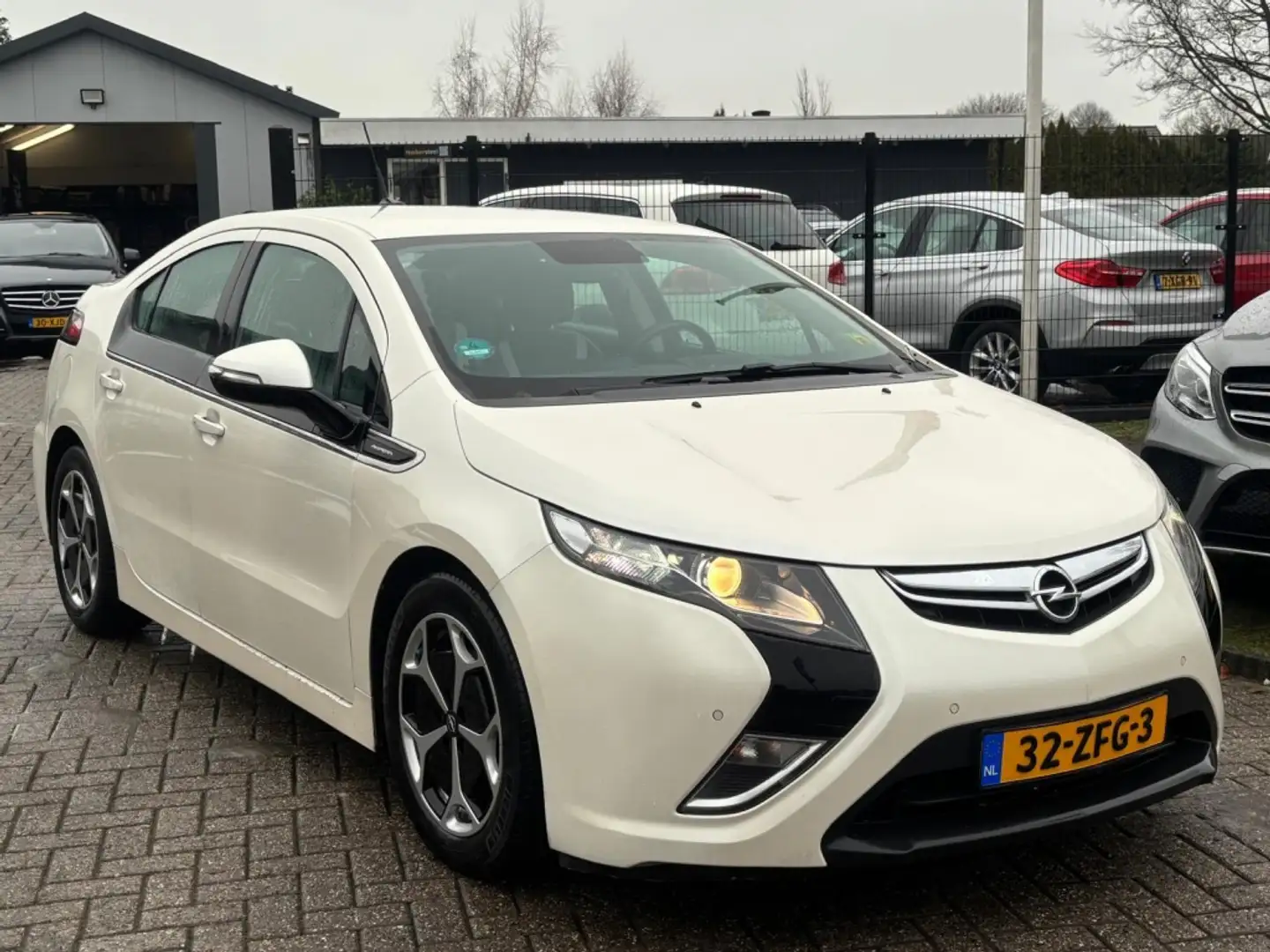 Opel Ampera 1.4 Wit 2012 Leer NL Auto Weiß - 2