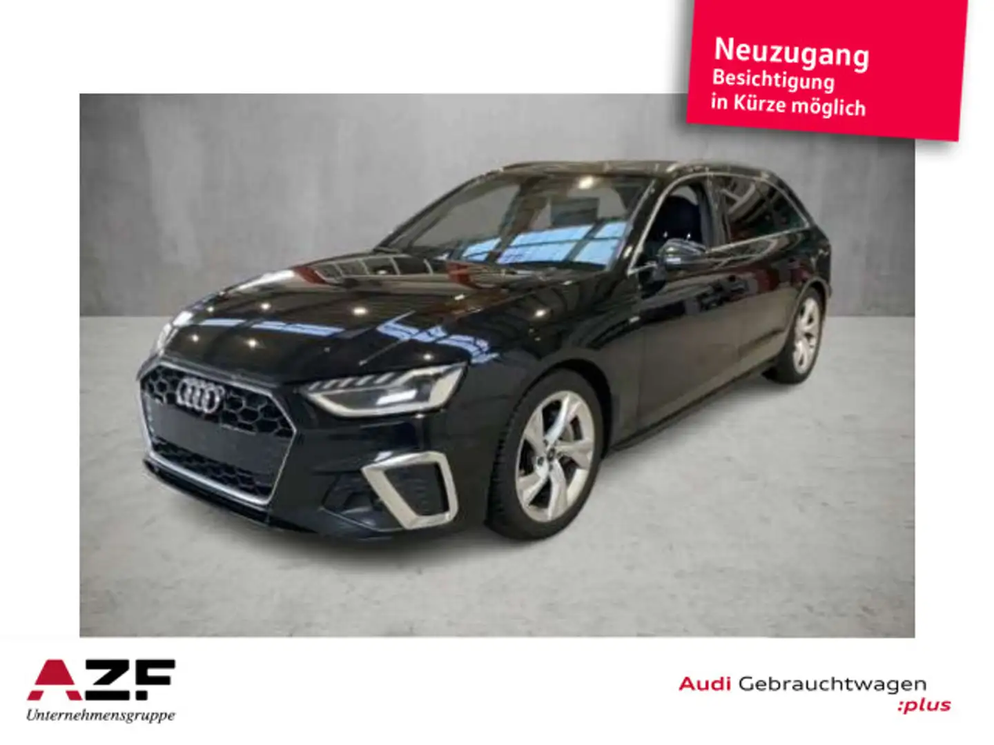 Audi A4 40 2.0 TFSI Avant S line Schwarz - 1