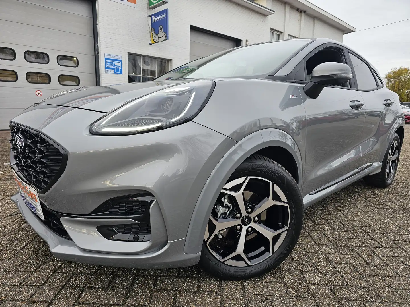 Ford Puma 1.0 EcoBoost Hybrid Aut.ST-LINE DESIGN,Carplay,Ful Argent - 1