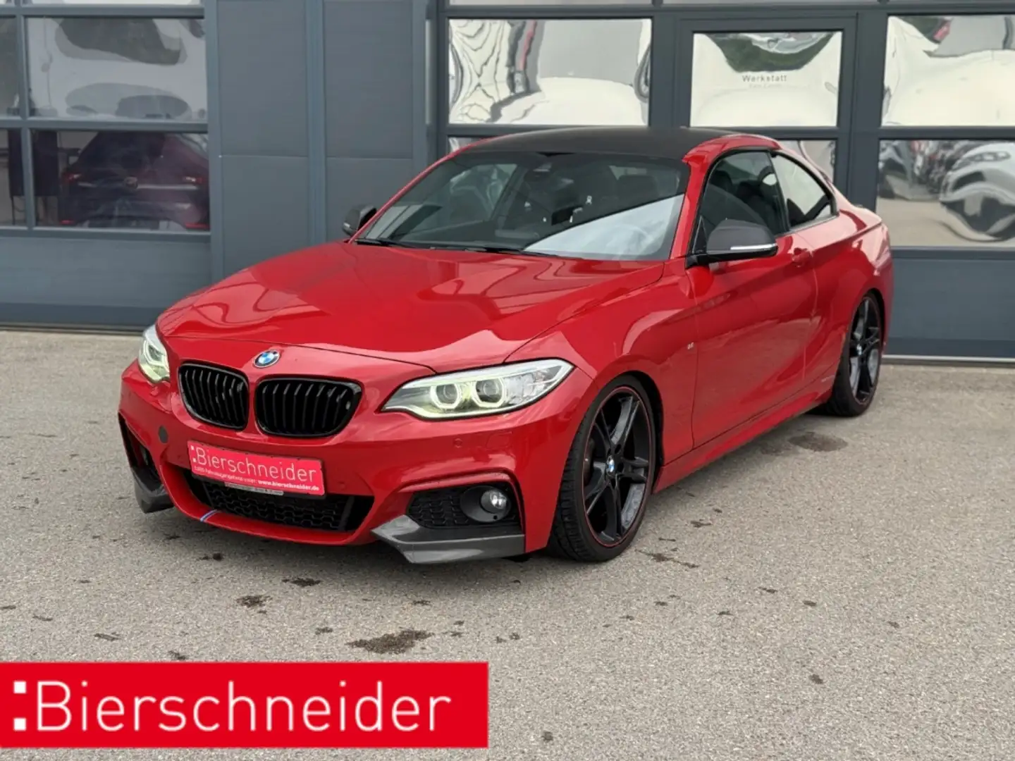 BMW 220 i M Sport BI-XENON NAVI LEDER SHZ HIFI 19 Rot - 1