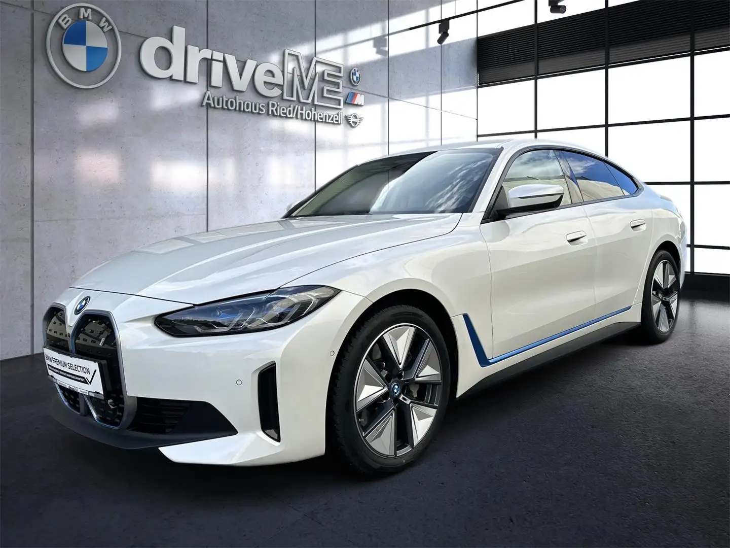 BMW i4 eDrive40/Laserlicht/DrivingAss/HIFI/AHK/NAVI Bianco - 2