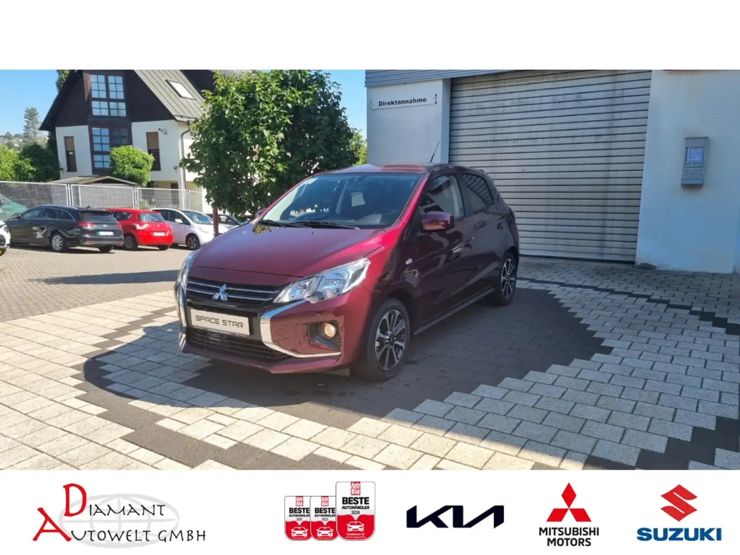 Mitsubishi Space Star 1.2 Select+ MT Sitzheizung/Klima/RFK Rot - 1