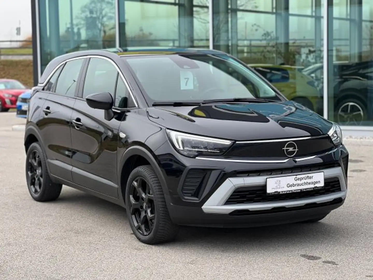 Opel Crossland 1.2 Automatik Elegance Schwarz - 1