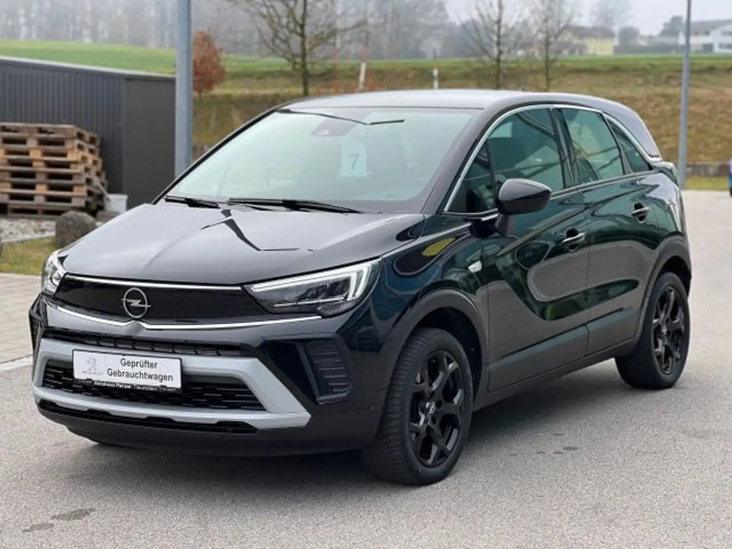 Opel Crossland 1.2 Automatik Elegance Schwarz - 2
