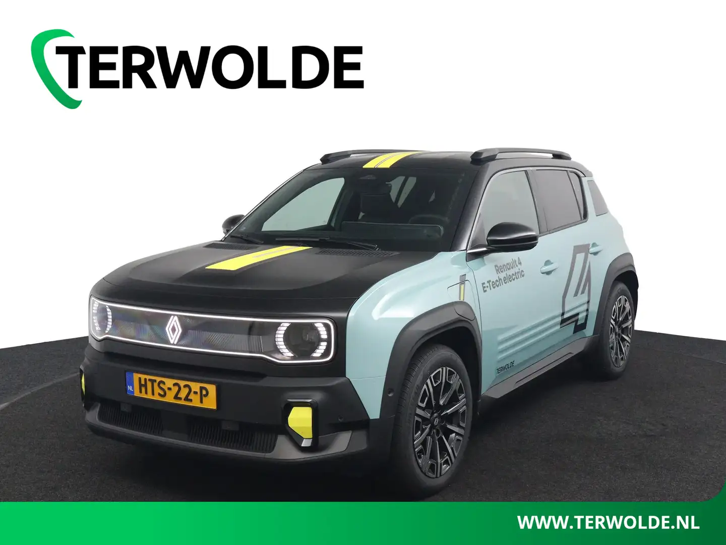 Renault R 4 Comfort range iconic 52 kWh | ALLEEN BESCHIKBAAR V Blauw - 1