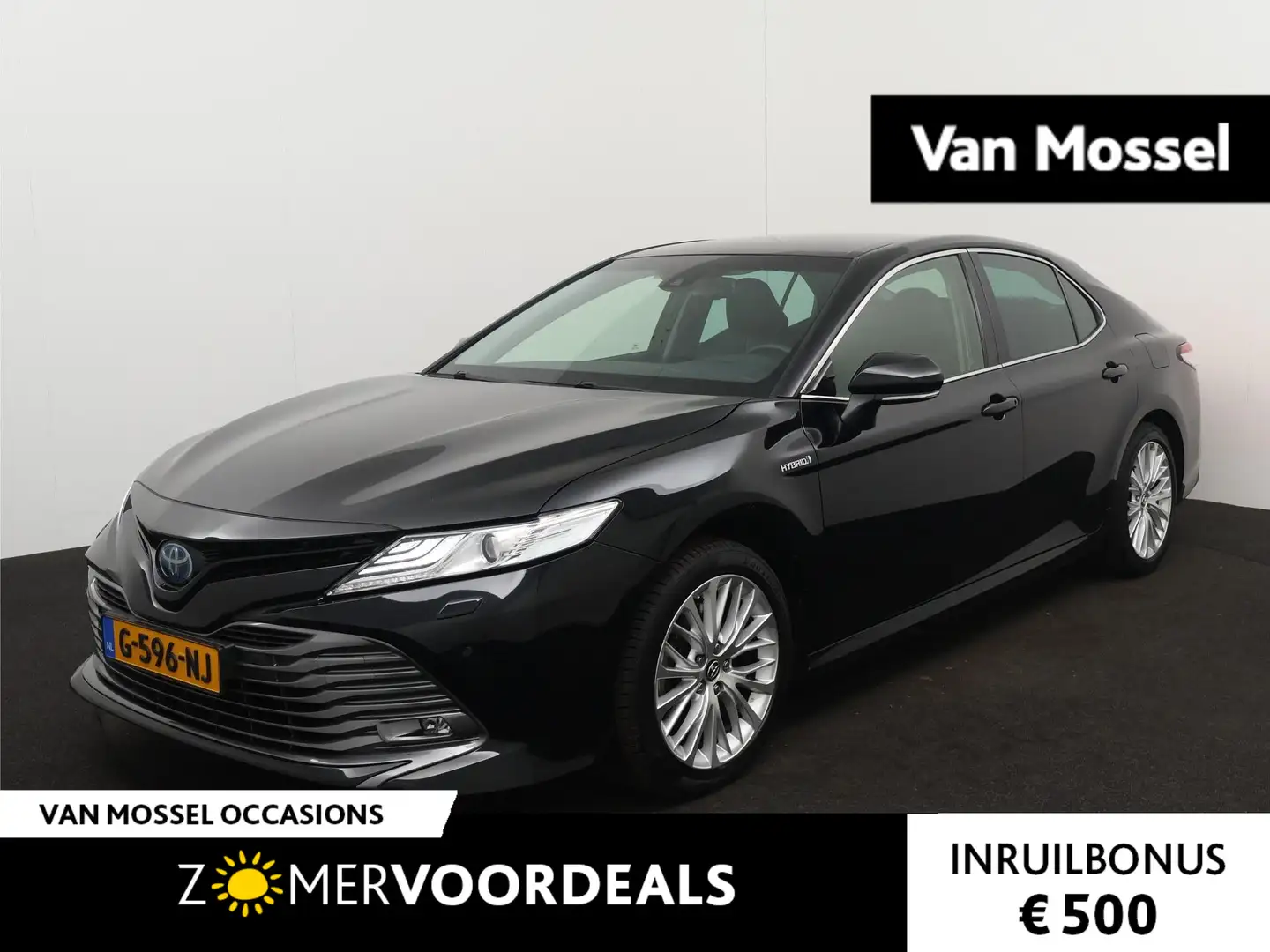 Toyota Camry 2.5 Hybrid Executive | Achteruitrijcamera | Parkee Negro - 1