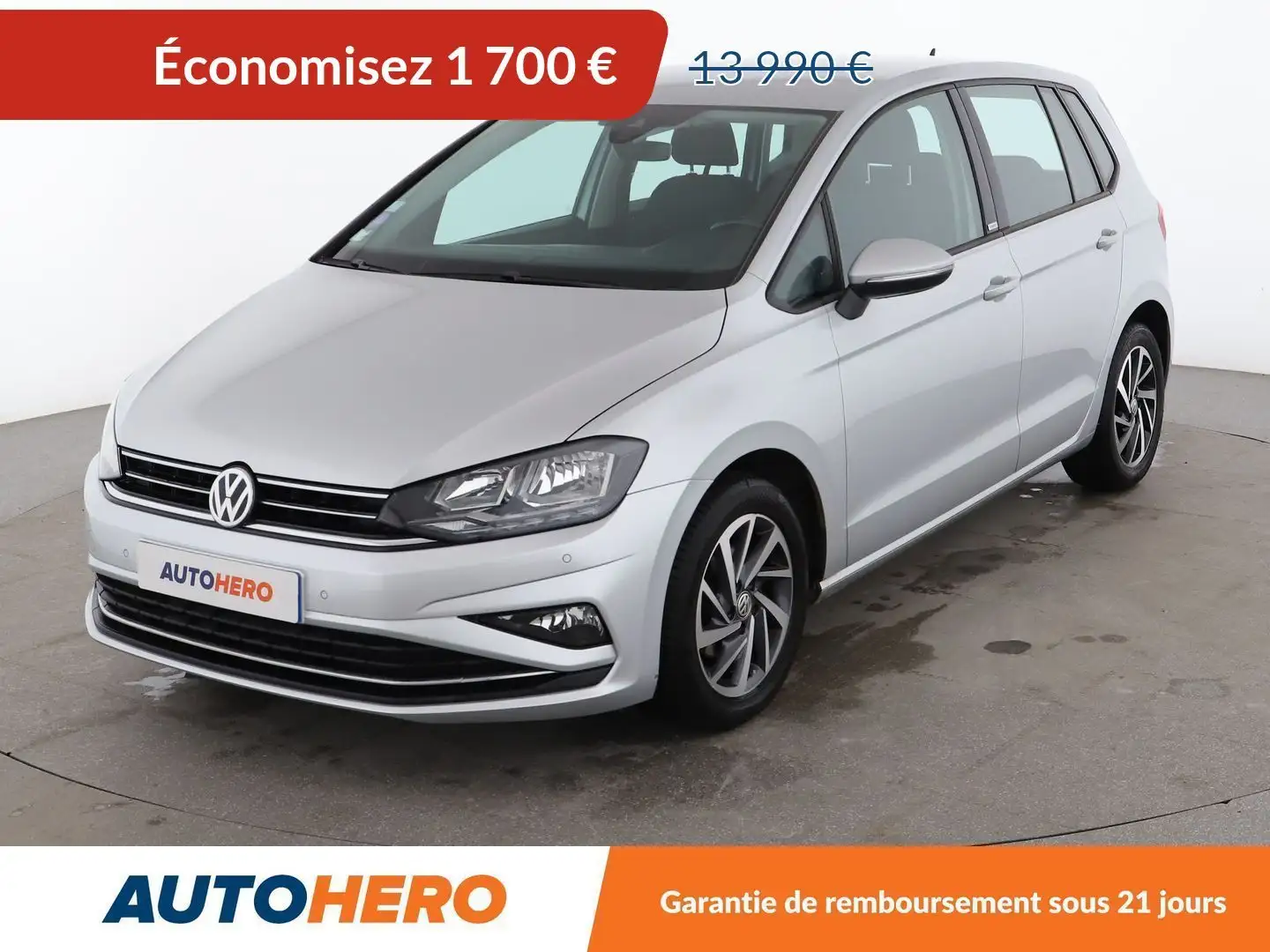 Volkswagen Golf Sportsvan 1.0 TSI BlueMotion Tech Connect BV6 Gris - 1