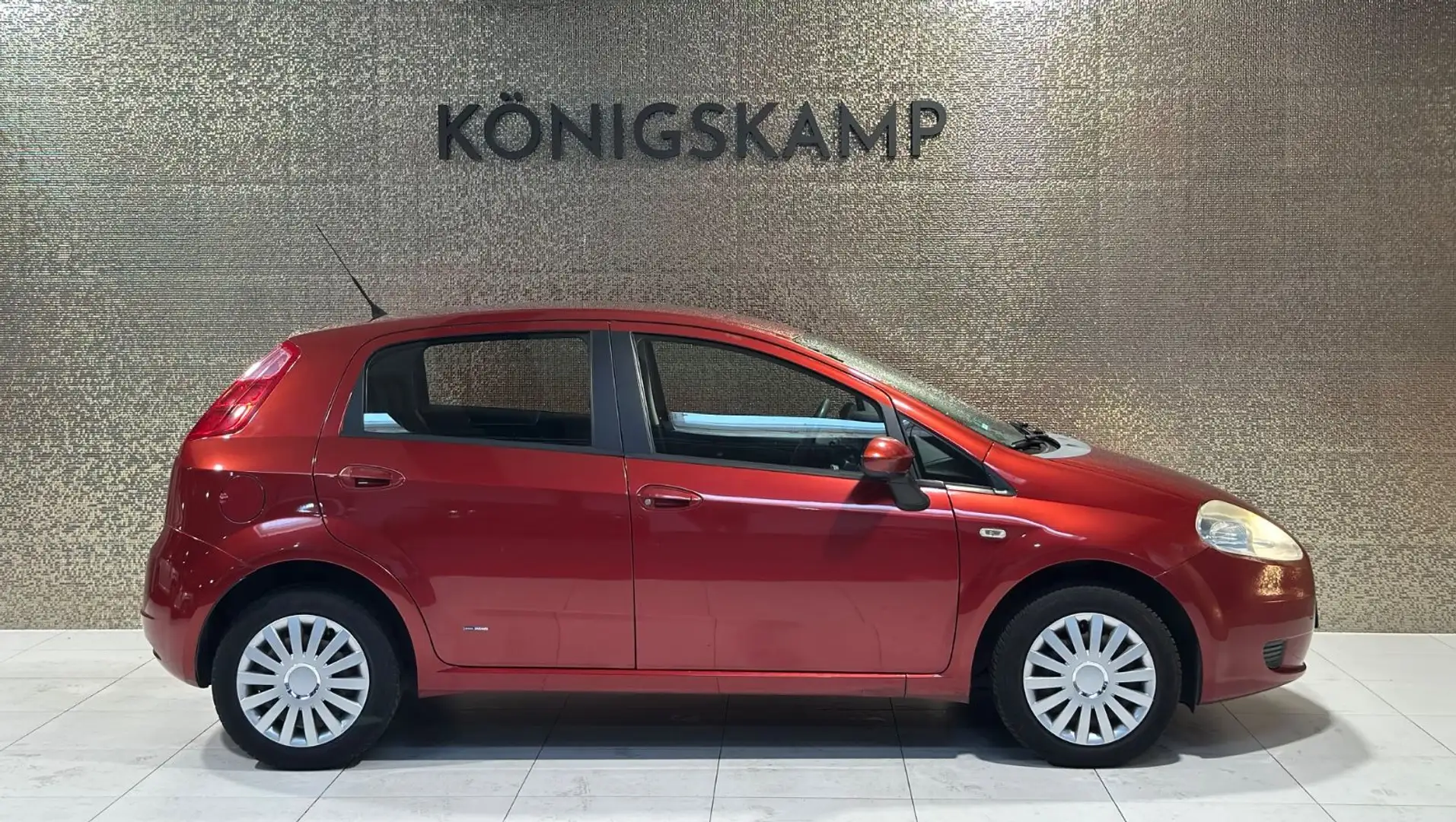 Fiat Grande Punto 1.4 Aut. * KLIMA * SERVICE NEU * Rouge - 2