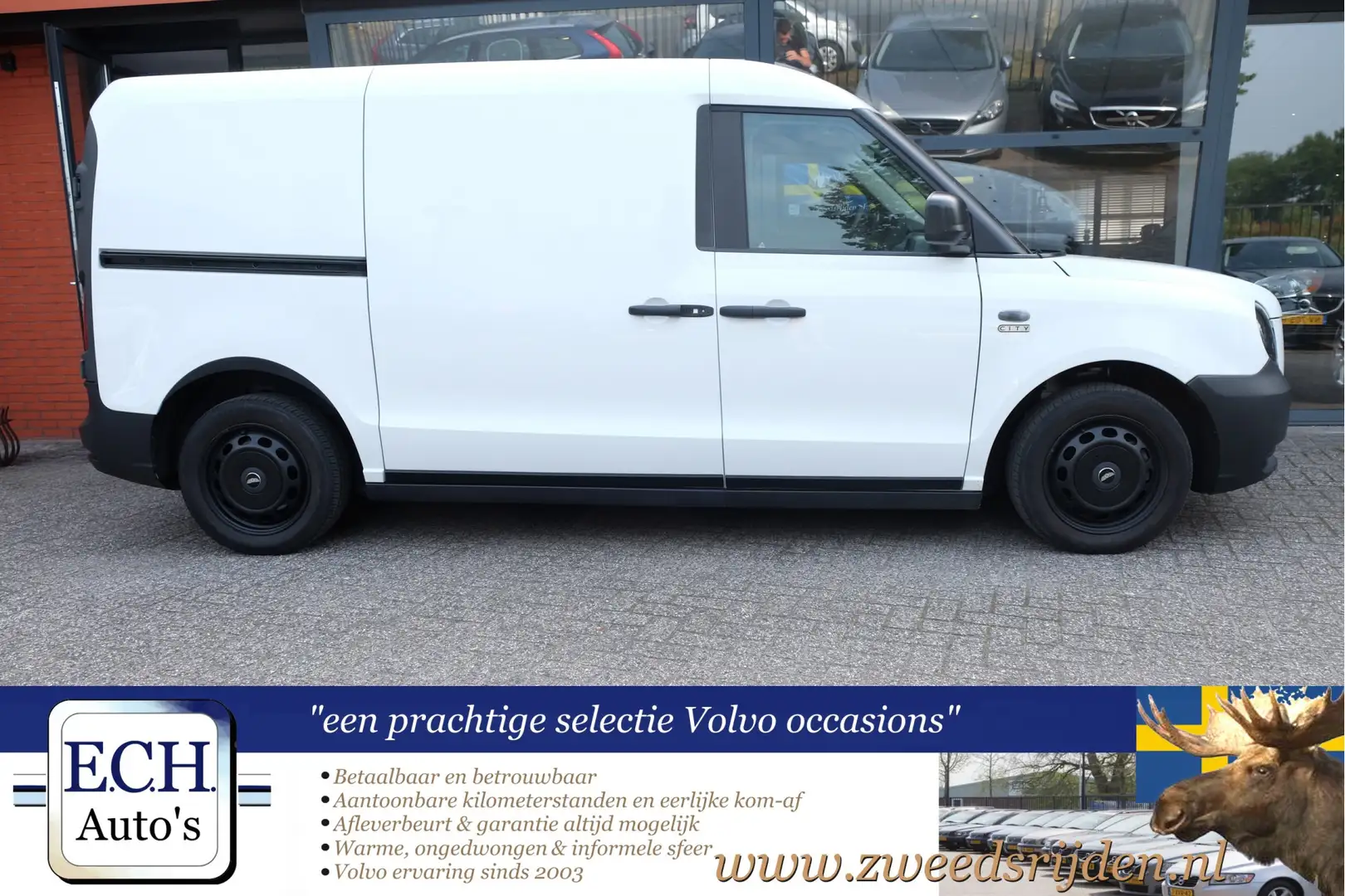 LEVC VN5 Grijs kenteken Dual Range, BTW Auto Weiß - 2