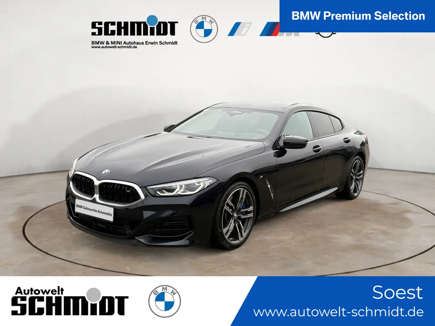 BMW M850 i xDrive Gran Coupe + 2Jahre-BPS.-GARANTIE Schwarz - 1