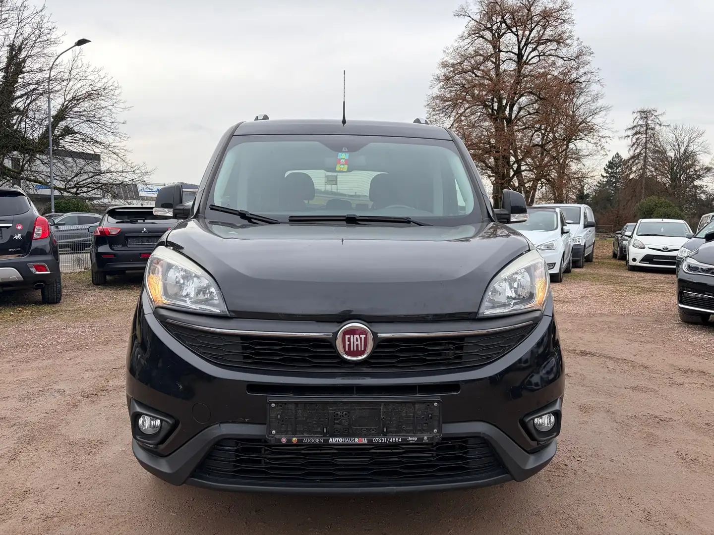 Fiat Doblo Lounge (Kurzversion)*HU 12/2026*Tempomat*Navi* Schwarz - 2