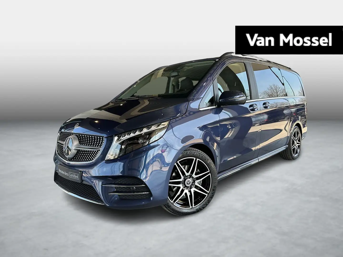 Mercedes-Benz V V300D L2 AVANTGARDE AMG LINE 360° CAMERA+PTS+BURME Bleu - 1