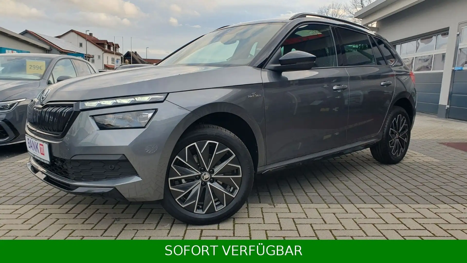 Skoda Kamiq TSI Monte Carlo *SmartLink*LED*Pano*Kessy Grau - 1