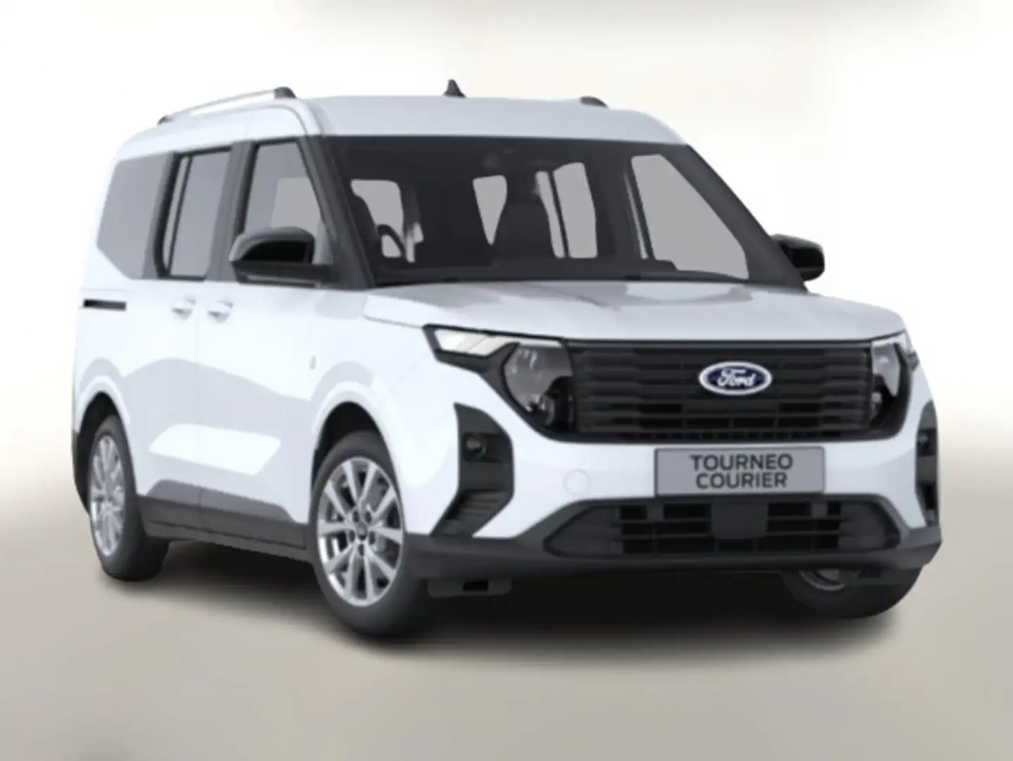 Ford Tourneo Courier 1.0 EB 125 Aut Tit WinterP Kam 92 kW (125 PS), ... Weiß - 1