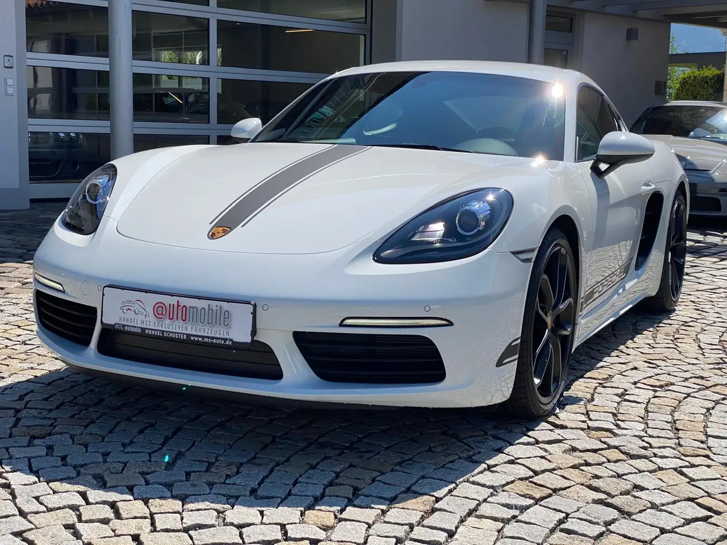 Porsche Cayman 718 Style Edition|SpoSi Plus|PASM|CarPlay Blanc - 1