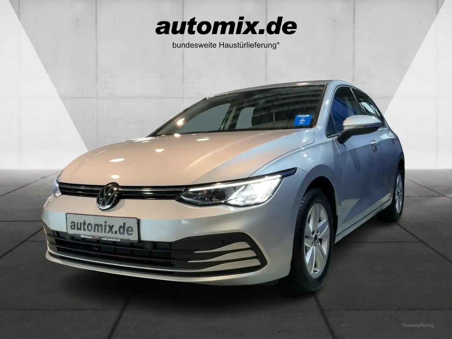 Volkswagen Golf ,Navi,ACC,AUTOM.,LED,SHZ,Sputha, Verkehrsz. Zilver - 1