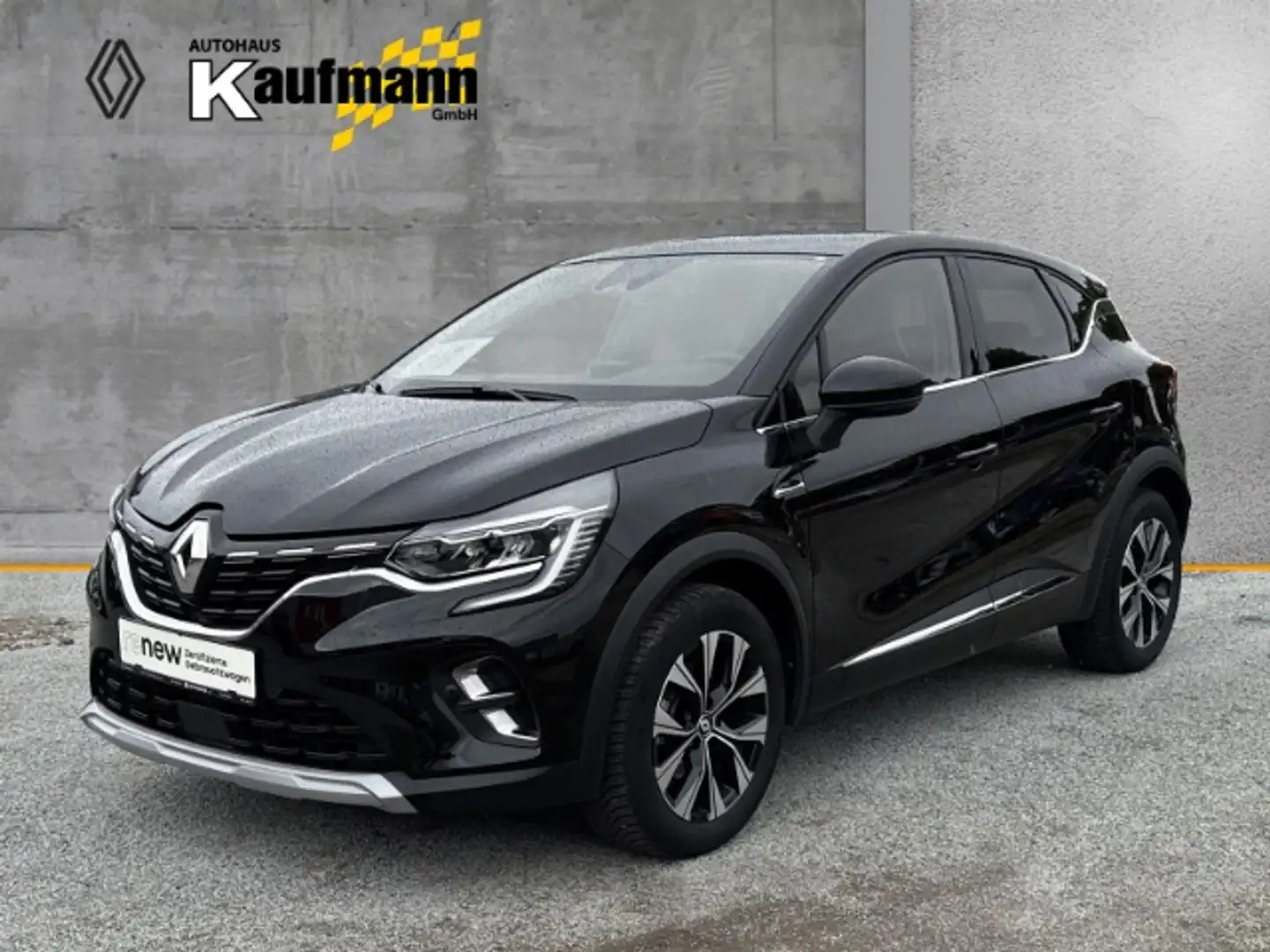 Renault Captur II Techno 1.6 E-TECH Plug-in Hybrid 160 EU6d Schwarz - 1