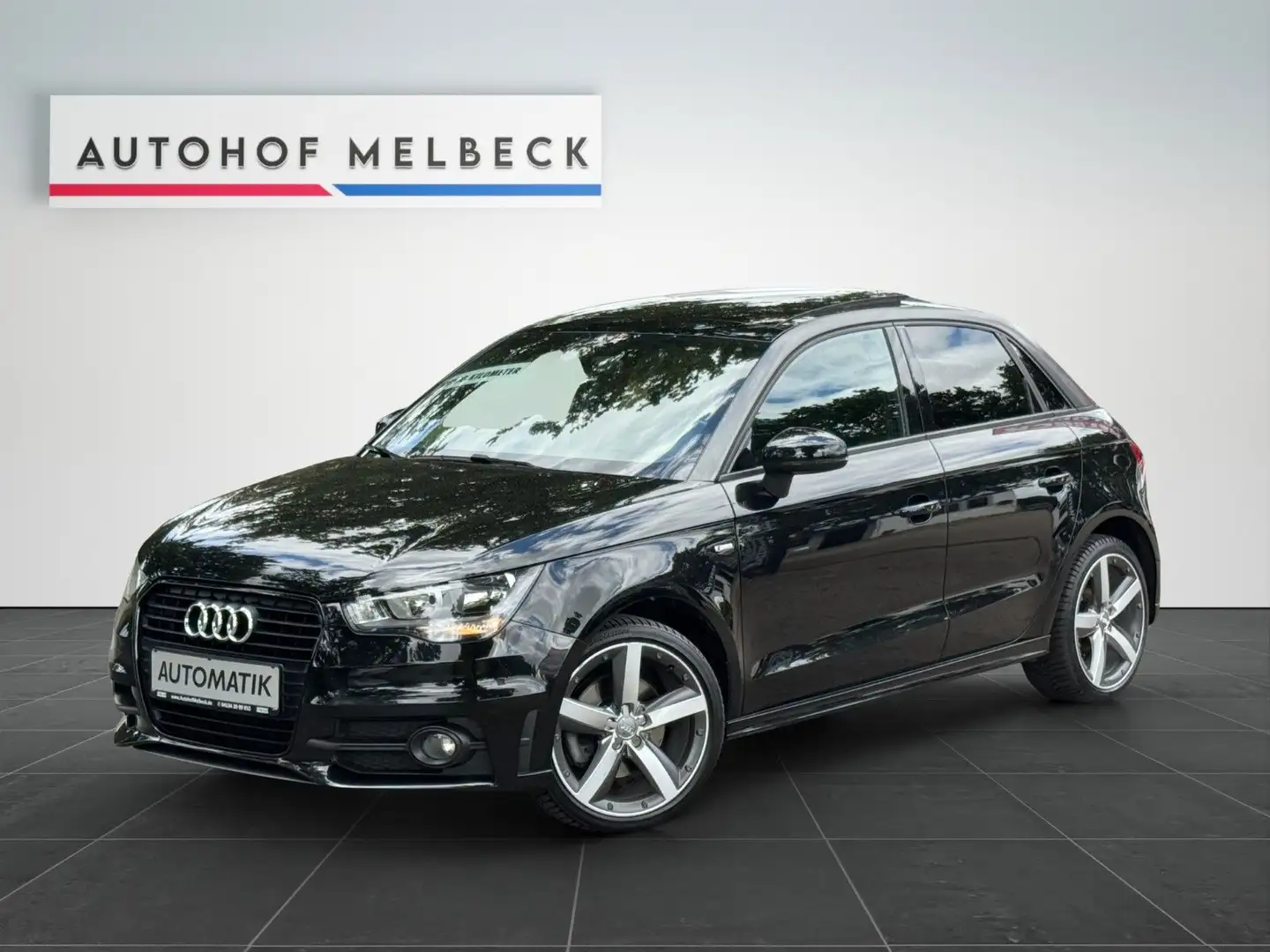 Audi A1 Sportback *S-TRONIC*S-LINE*PANORAMA*PDC* Schwarz - 1