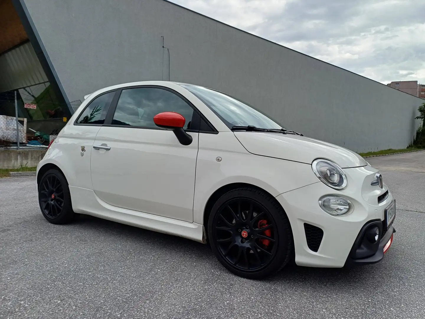 Abarth 595 Pista Pista Weiß - 1