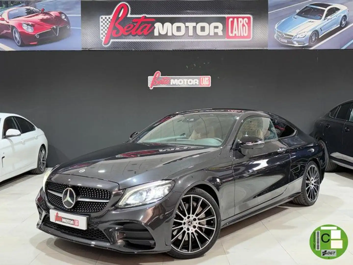 Mercedes-Benz C 300 Coupé 9G-Tronic Gris - 1