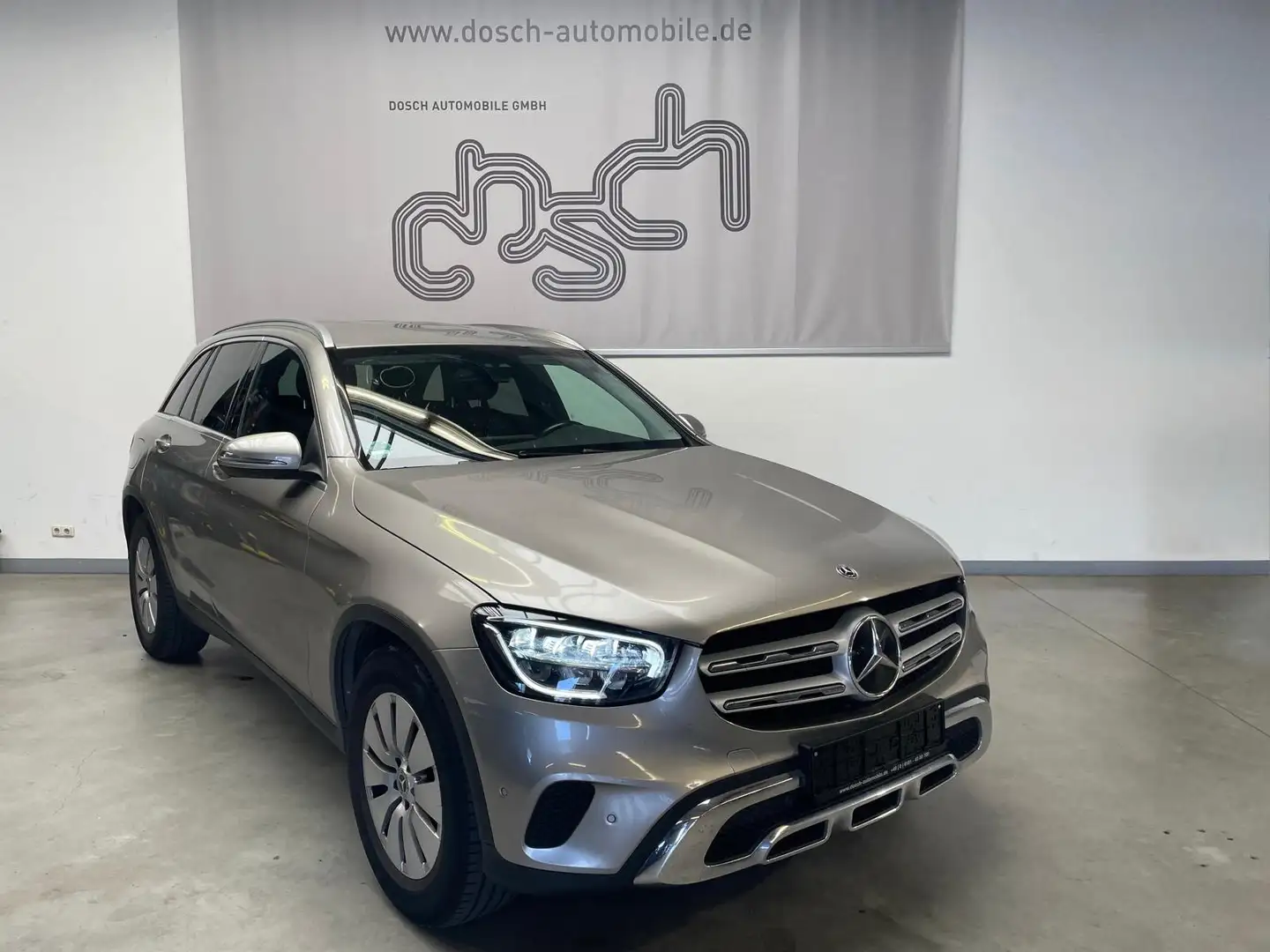 Mercedes-Benz GLC 200 d 4M /NAVI/LEDER/AHK/ Argent - 1