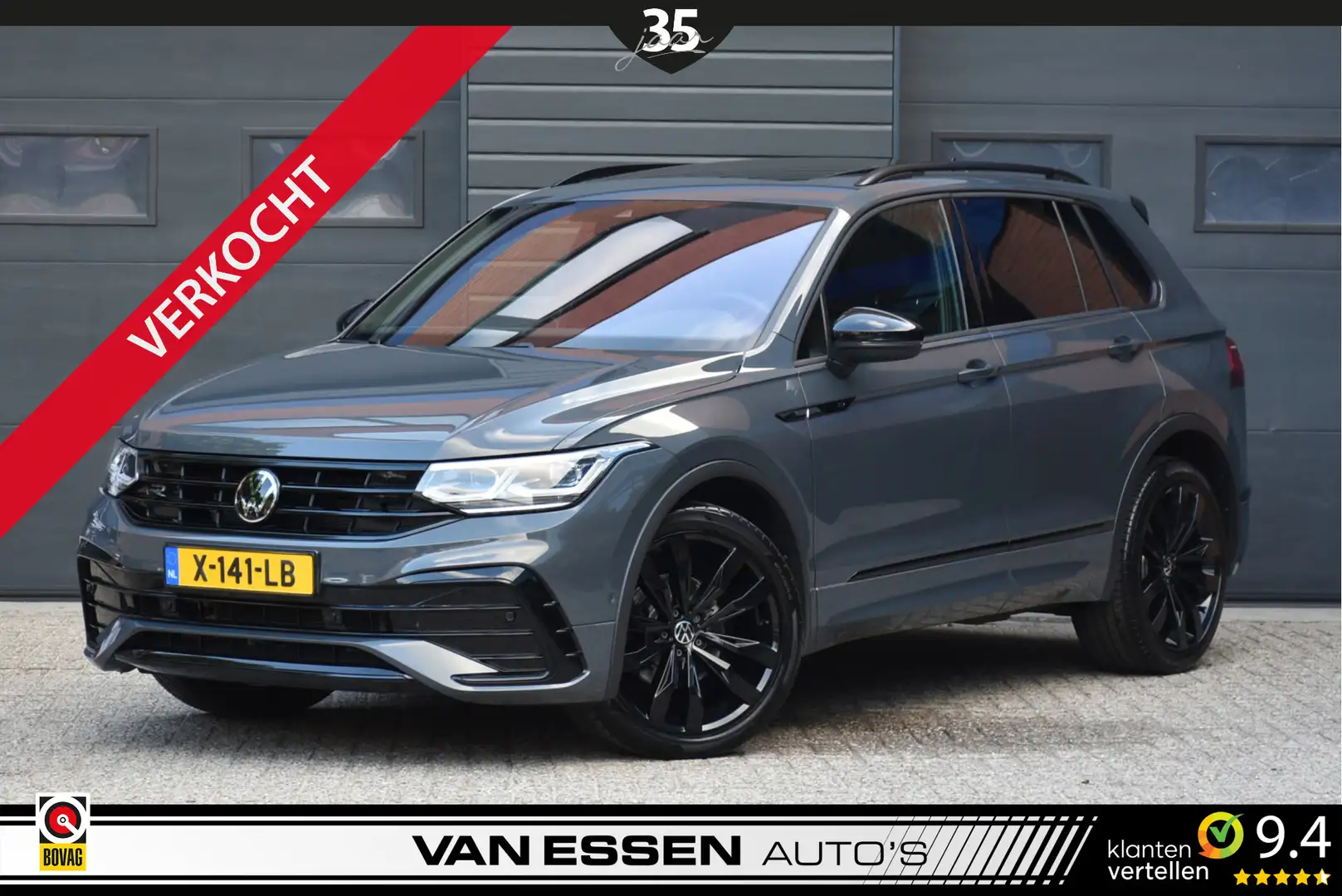 Volkswagen Tiguan 1.5 TSI R-Line Business+ Pano Navi Camera Trekhaak Gris - 1