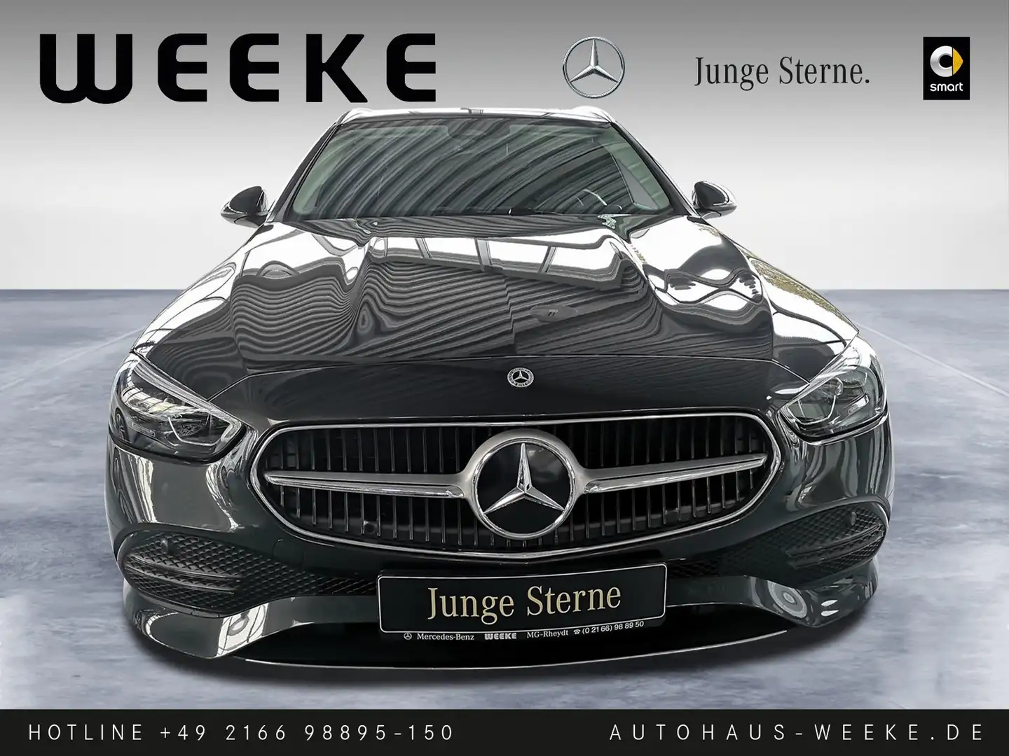 Mercedes-Benz C 180 T Avantgarde ADVANCED+PANO-SD+AHK+TWA+VKA+ Grau - 2